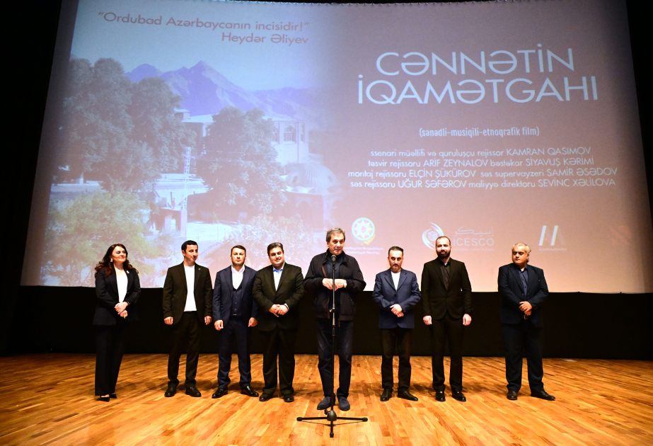 Ordubadın tarix və mədəniyyətinə ekran səyahəti – “Cənnətin iqamətgahı”