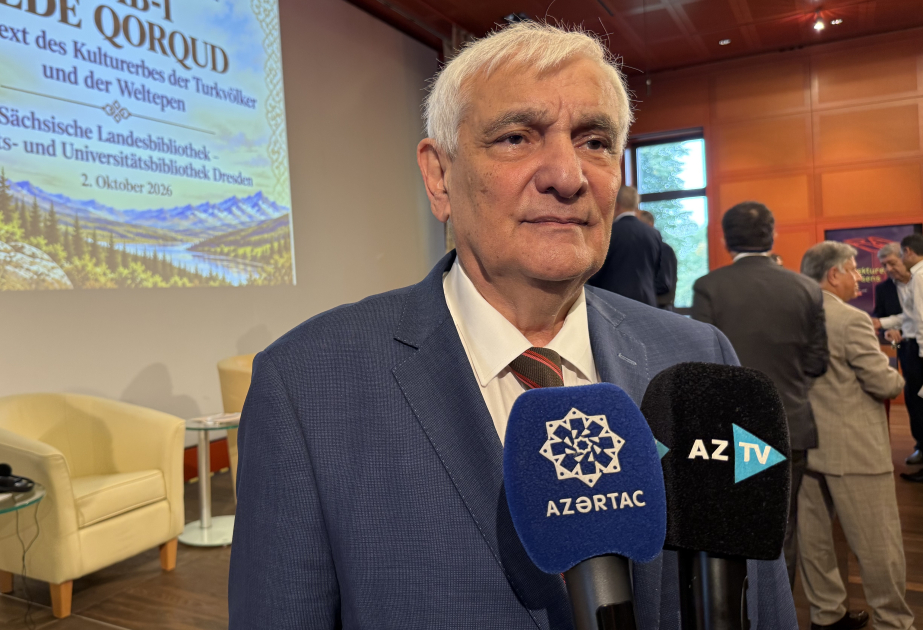 Akademiker Kamal Abdulla: Symposium zum “Kitab-i-Dede Qorqud-Epos“ in Dresden ist ein wichtiges Ereignis