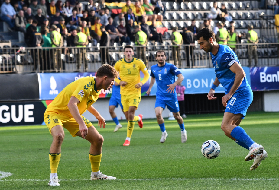 Azerbaijan beat Lithuania 1-0 in UEFA Nations League