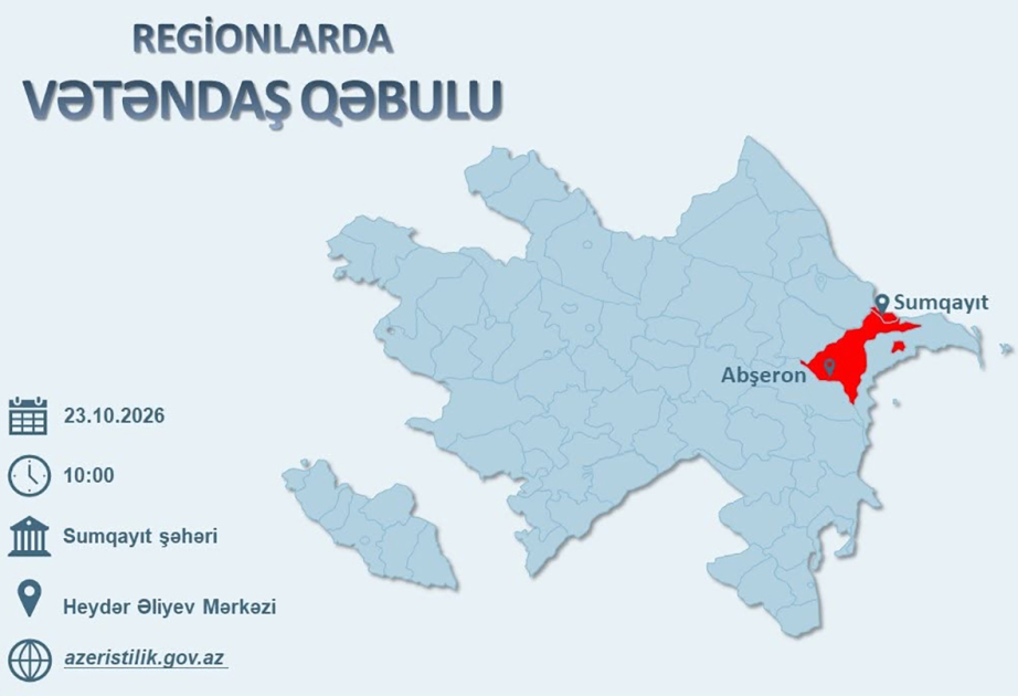 Sumqayıt və Abşeron sakinlərinin istilik təchizatı ilə bağlı müraciətləri dinləniləcək