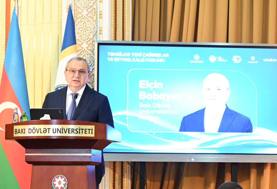 Elçin Babayev: Təhsil müəssisəsi yalnız məlumat verməməli, ilk növbədə, düşünməyi öyrətməlidir