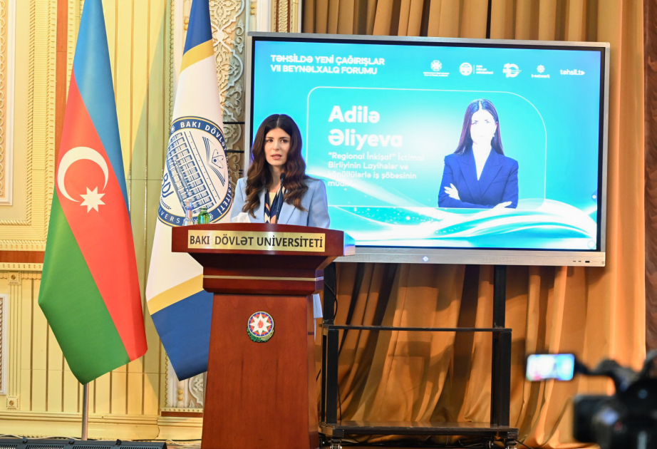 Adilə Əliyeva: Təhsildə innovativ yanaşmaların tətbiqi xüsusi əhəmiyyət daşıyır