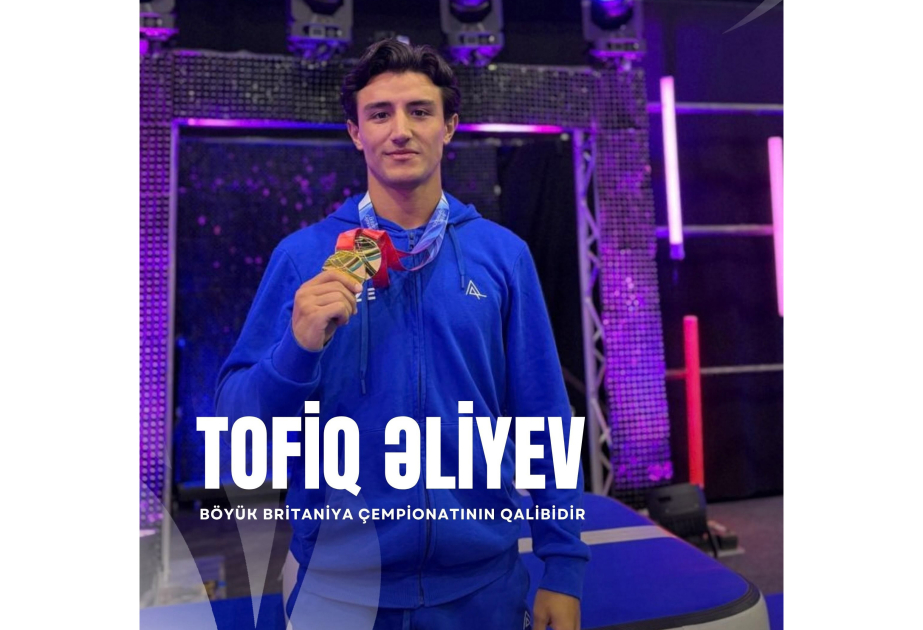 Azərbaycan gimnastı Böyük Britaniyada 2 qızıl medal qazanıb