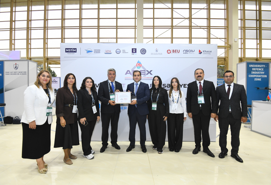 BEU honored for contribution to national research at "ADEX 2026"