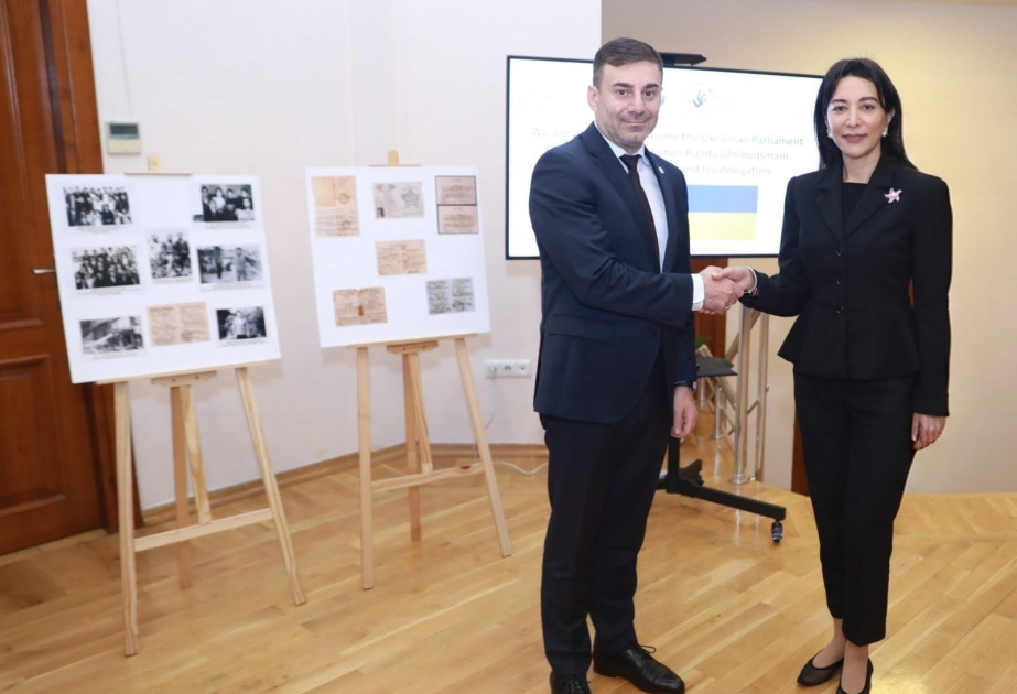 Azərbaycan və Ukrayna ombudsmanları insan hüquqlarının müdafiəsində əməkdaşlığı gücləndirirlər