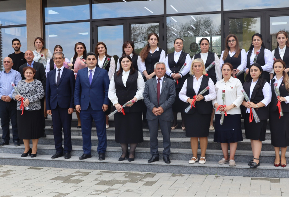ETİHİ Respublika Komitəsinin əməkdaşları azad edilmiş torpaqlarda çalışan müəllimlərlə görüşüblər