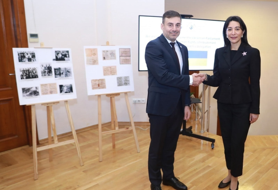 Azerbaijan’s Ombudsperson meets with Ukrainian counterpart