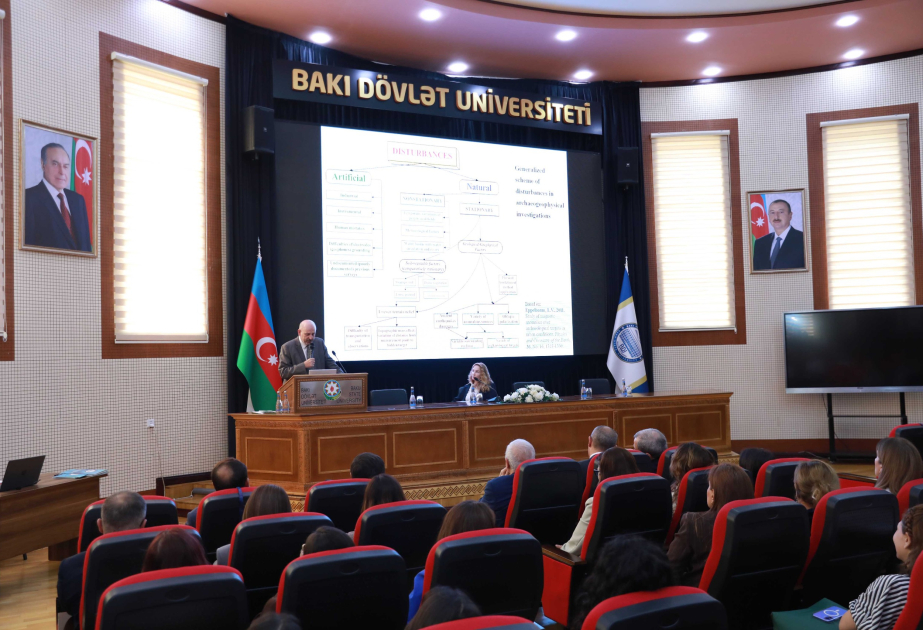 “Qobustanda arxeoloji sirlərin geofiziki üsullarla aşkarlanması” – BDU-da beynəlxalq fənlərarası seminar