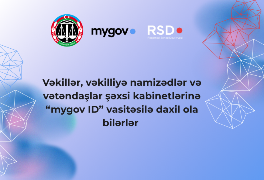 Vəkillər Kollegiyasının internet platformasına “mygov ID” inteqrasiya edilib
