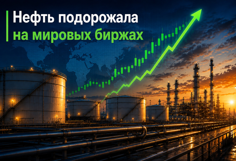 На мировых биржах цены на нефть повысились
