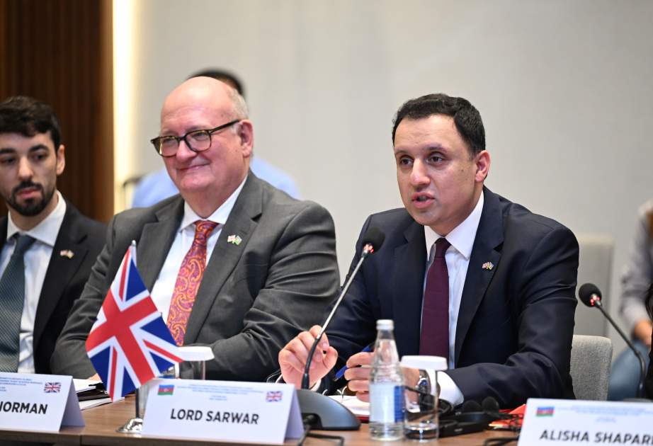 Britaniyalı nazir: Azərbaycan məlumat infrastrukturu üzrə iddialı planlar həyata keçirir