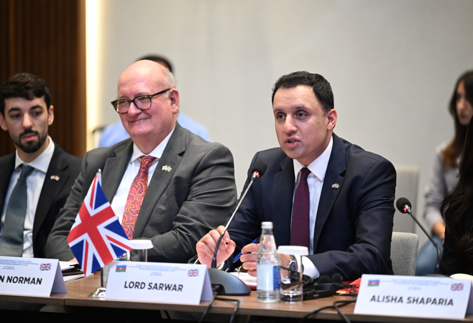 Britaniyalı nazir: Azərbaycan məlumat infrastrukturu üzrə iddialı planlar həyata keçirir