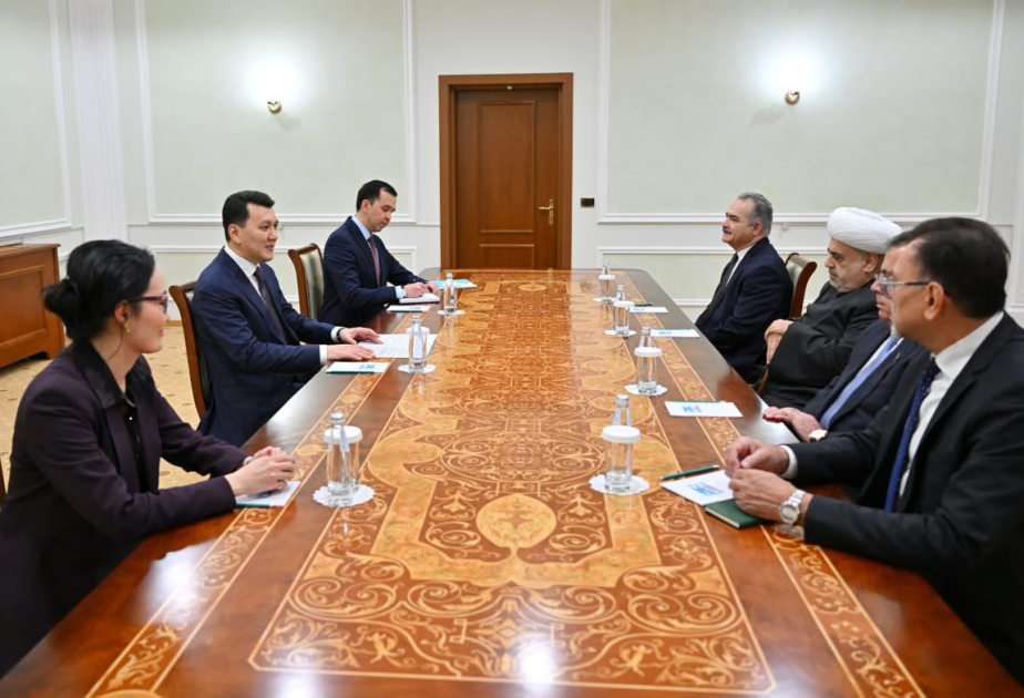Chairman of the Caucasus Muslims Office meets Kazakhstan’s Vice President