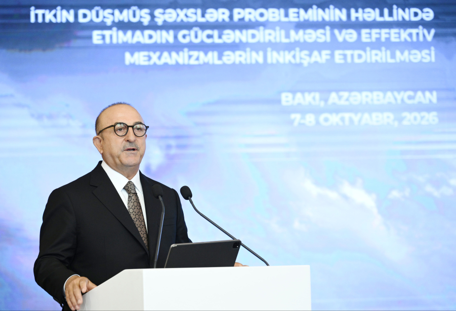 Mövlud Çavuşoğlu: İtkin düşmüş şəxslər məsələsi əməkdaşlıq, etimad və peşəkarlıq tələb edir