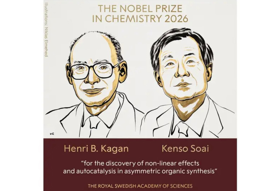 Henri B. Kaqan və Kenso Soai kimya üzrə Nobel mükafatı aldılar