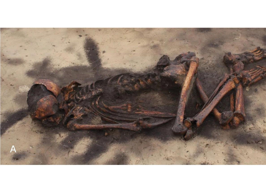 Archaeologists discover a child's skull built into the floor of a 2,500-year-old Scandinavian house
