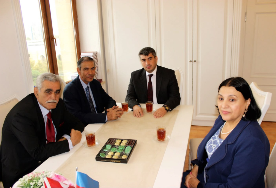 Şərqşünaslıq İnstitutunda görüş: Azərbaycan-türkman əlaqələri inkişaf etdirilir