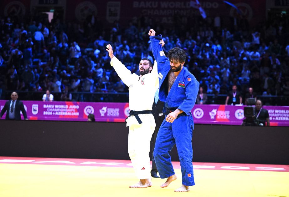Azerbaijani judoka clinches world silver in Baku