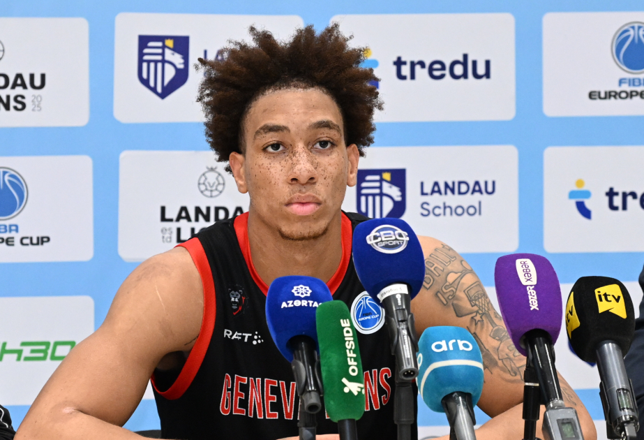 “Lions de Geneve” klubunun basketbolçusu: Oyun üçün əsas planımız təzyiq göstərmək idi