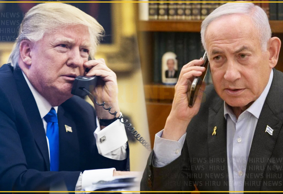 Tramp 7 oktyabr hücumlarının ildönümündə Netanyahu ilə telefonla danışıb