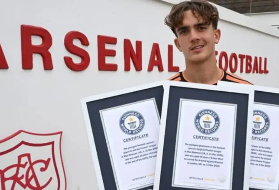 “Arsenal”ın futbolçusu 3 göstərici üzrə Ginnesin Rekordlar Kitabına düşüb