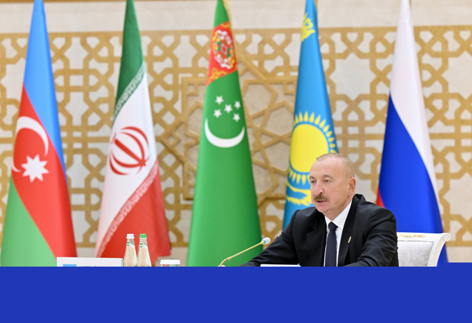 Prezident: Xəzərin nadir ekosisteminin qorunması bütün Xəzəryanı dövlətlərin ortaq vəzifəsidir