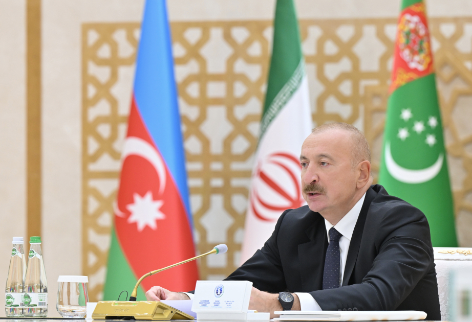 Azərbaycan Prezidenti: Mövcud tendensiya davam edərsə, Xəzərin dayazlaşmasının fəlakətli nəticələri ola bilər