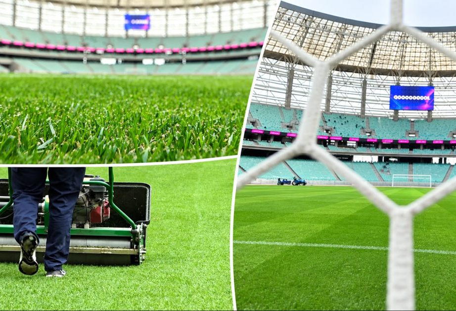 Bakı Olimpiya Stadionu Avropa nəhənglərini qarşılamağa hazırdır VİDEO