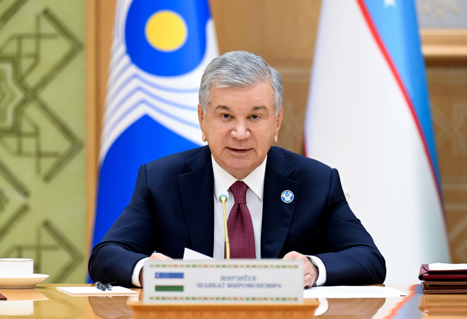 Mirziyoyev MDB-də inteqrasiya olunmuş logistika mərkəzlərinin yaradılmasının tərəfdarıdır