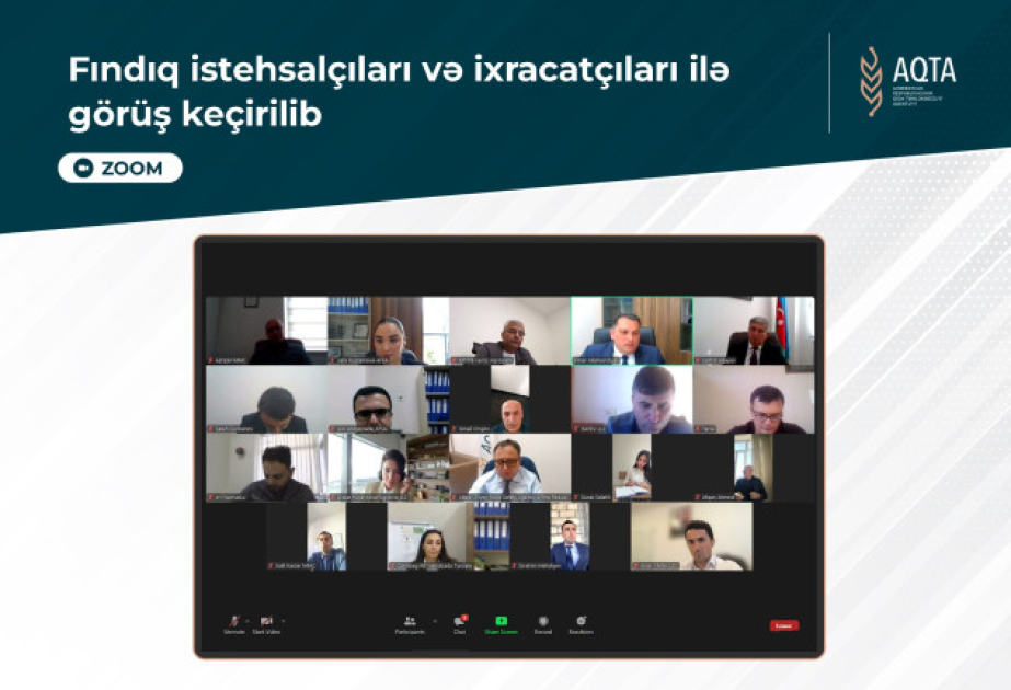 Fındıq istehsalçıları və ixracatçıları ilə görüş olub