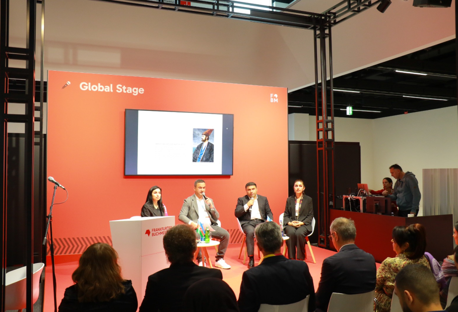 Panel highlighting Azerbaijani literature held at Frankfurt Book Fair