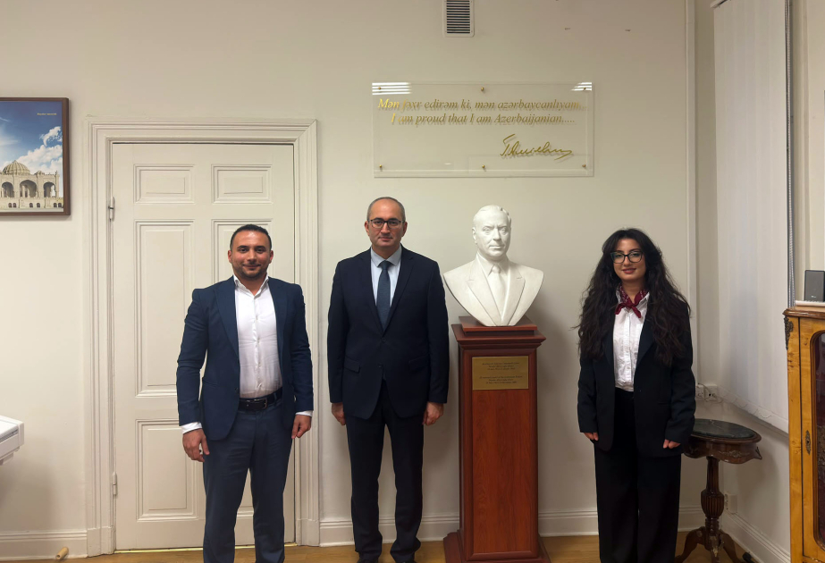 Azərbaycanın İsveçdəki səfiri SSANA nümayəndələri ilə görüşüb