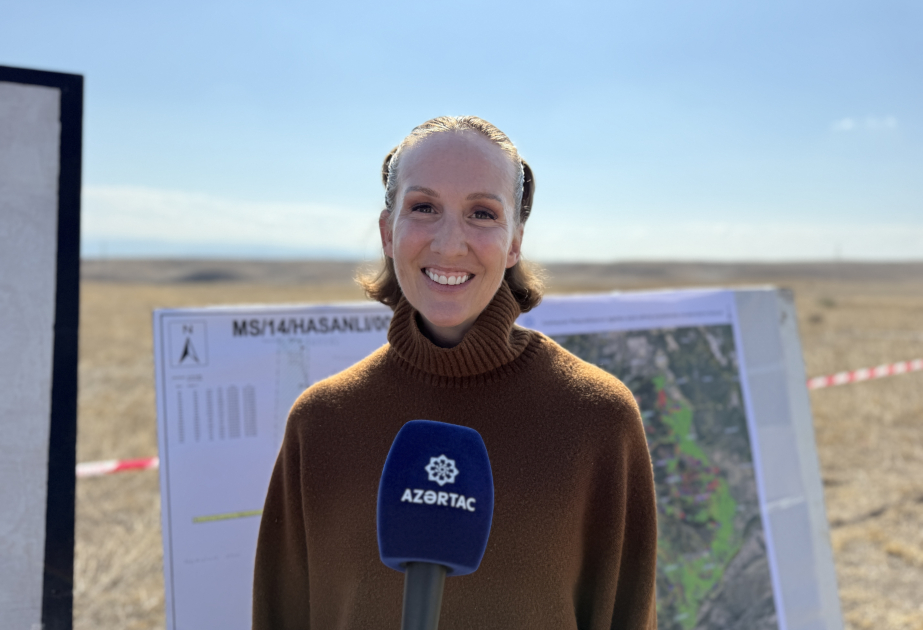 Ancela Kavni: Minatəmizləyənlərin cəsarətinə heyran qaldım