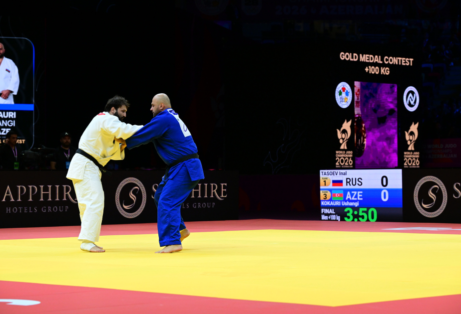 Ушанги Кокаури взял серебро на чемпионате мира