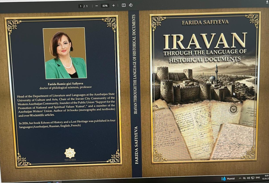 Azərbaycanlı professorun kitabı ABŞ-də təqdim olunacaq