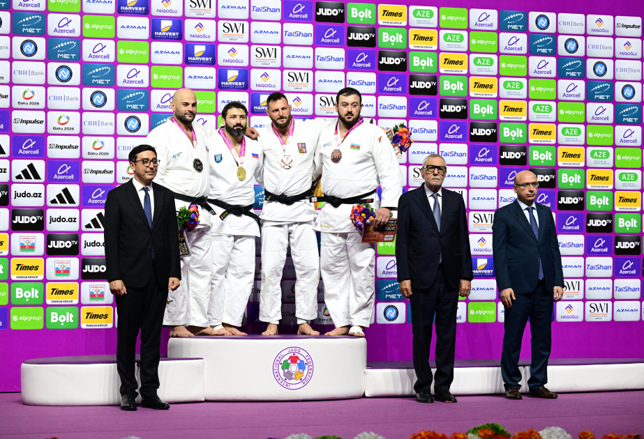 Los judocas azerbaiyanos cierran las pruebas individuales del Campeonato Mundial con siete medallas