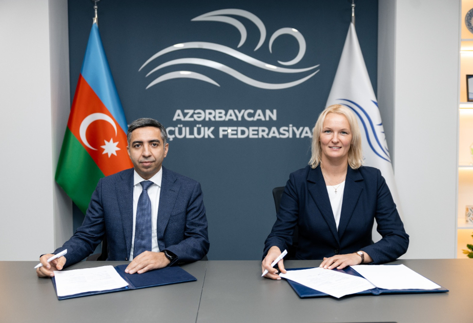 Azərbaycan və Belarus üzgüçülük federasiyaları arasında memorandum imzalanıb