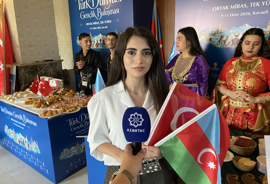 Azərbaycanlı tələbələr Türk dünyası gənclərinin birinci görüşündə iştirak ediblər