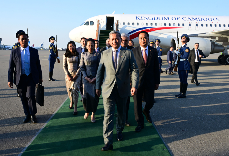 Prime Minister of Cambodia arrives in Azerbaijan on official visit