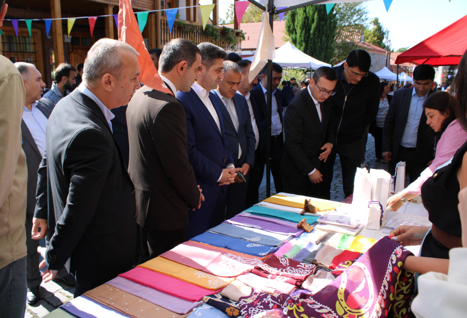 Qaxda “Şən Bazar” festivalı: rayonun turizm imkanları tanıdılır - Fotoreportaj