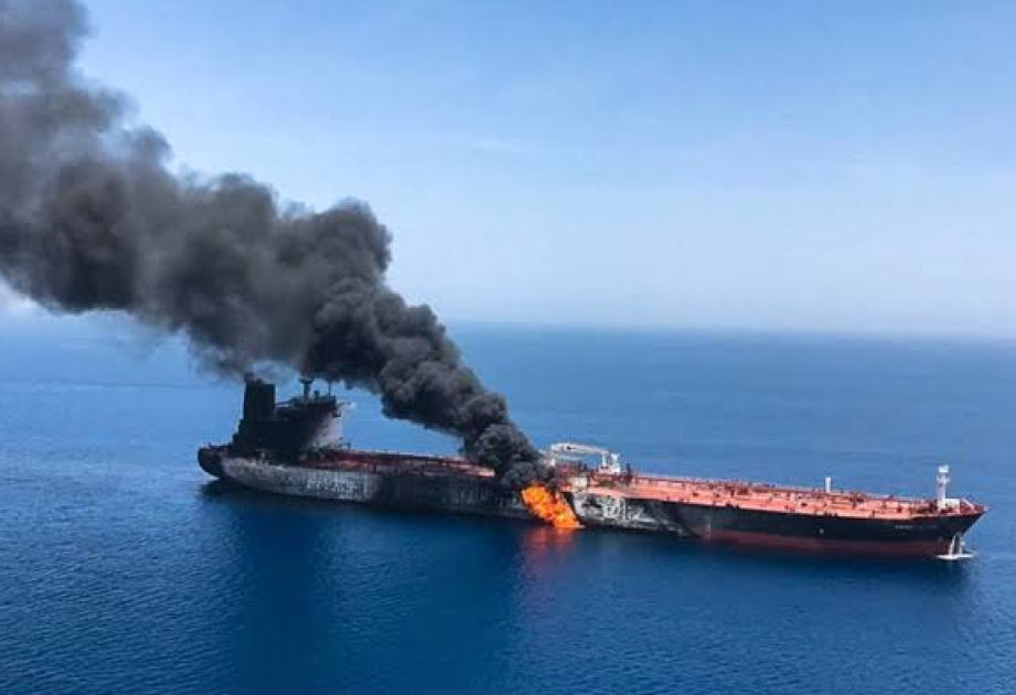 Iran’s Revolutionary Guard Navy says oil tanker struck mine in Strait of Hormuz