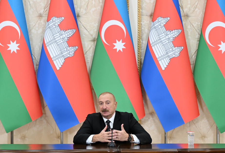 Azərbaycan Prezidenti: Kamboca ilə siyasi münasibətlərimiz güclüdür