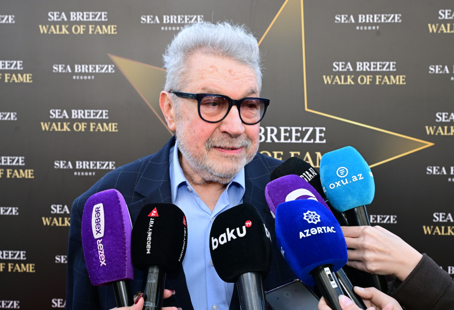 “Sea Breeze Walk of Fame”də Yuli Qusmanın adına ulduz açılıb