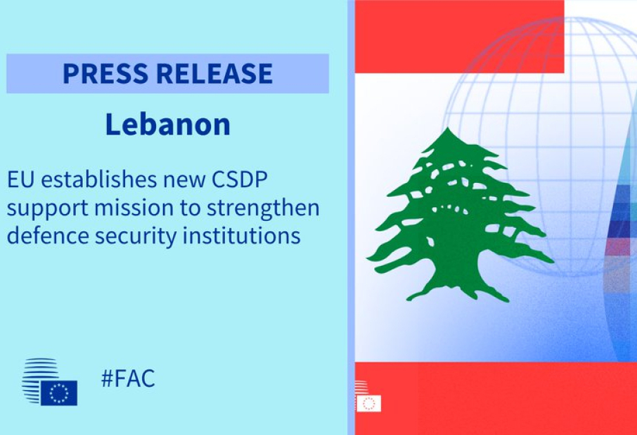 Liban : l’UE établit une mission de soutien pour renforcer les institutions de défense et de sécurité