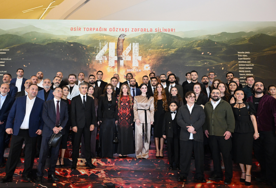 Avant-première du film « 44 », l'un des projets cinématographiques majeurs de l'Azerbaïdjan