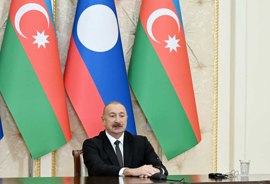 President Ilham Aliyev: Political ties with Laos have been developing successfully for many years