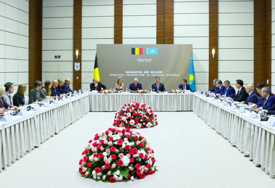 Qazaxıstan və Belçika kritik minerallar sahəsində əməkdaşlıq və Trans-Xəzər marşrutunun inkişafı məsələlərini müzakirə edib