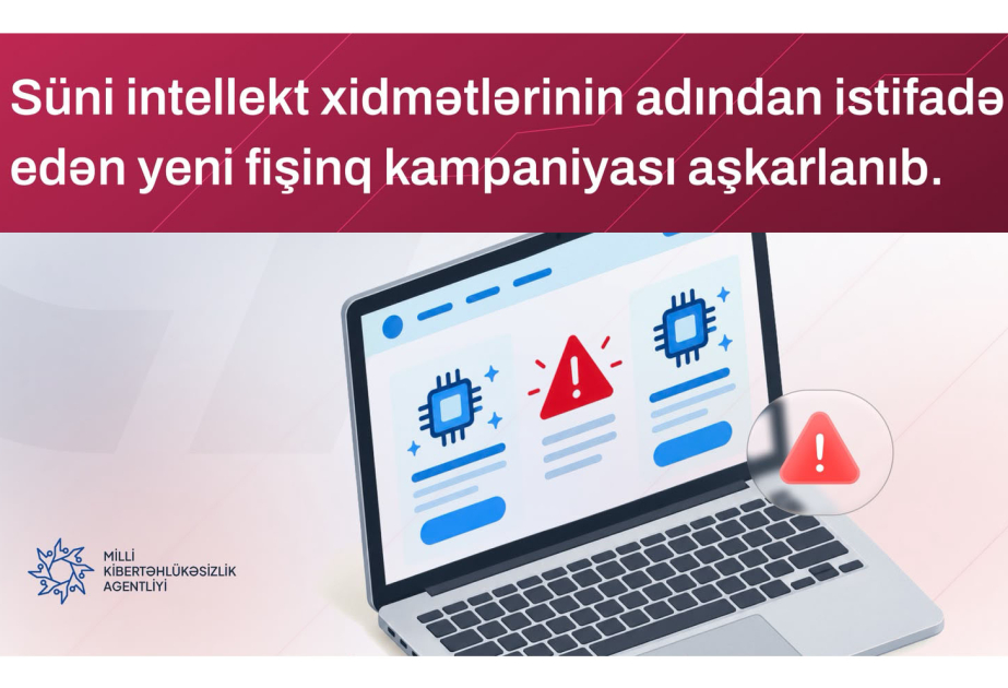 Süni intellekt xidmətlərinin adından istifadə edən yeni fişinq kampaniyası aşkarlanıb – Xəbərdarlıq