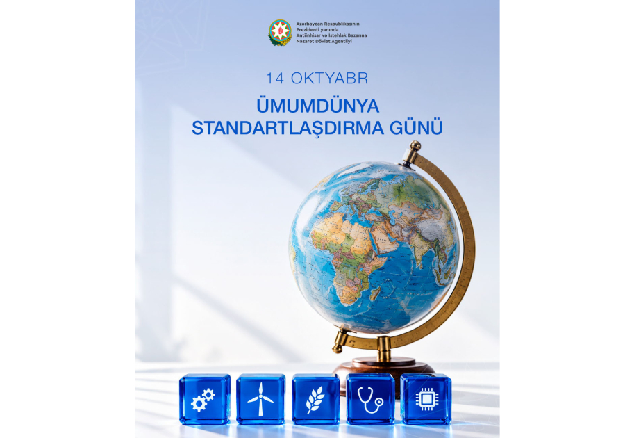 14 oktyabr – Ümumdünya Standartlaşdırma Günüdür