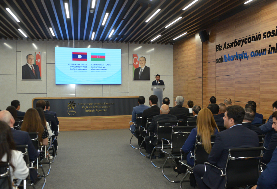Bakıda Azərbaycan-Laos investisiya və biznes forumu keçirilir